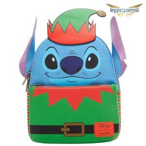 Loungefly Disney Lilo & Stitch Elf Stitch Mini Backpack